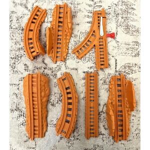 Thomas & Friends Fix 'em Up Friends Toy Train Set Track Pcs Orang Replacement